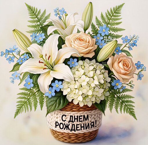 Открытка С днем рождения!