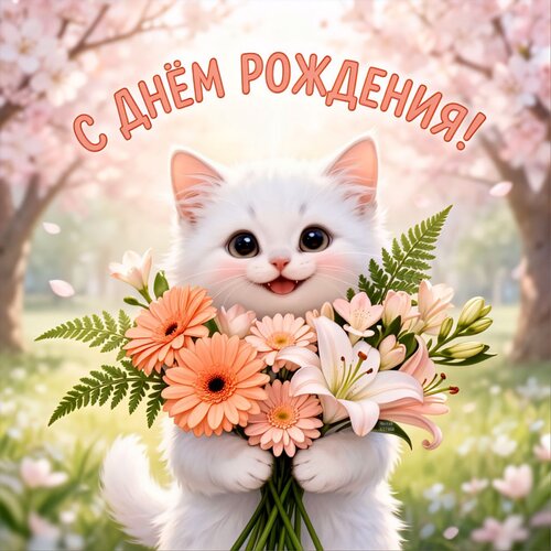 Открытка С днём рождения!