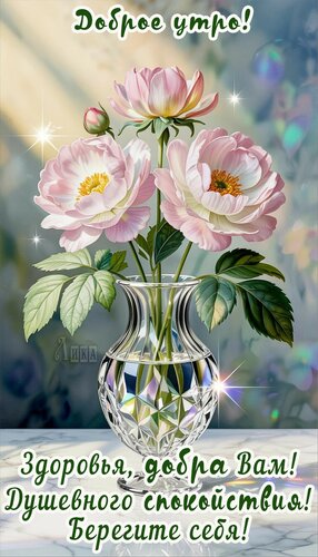 Открытка Доброе утро
