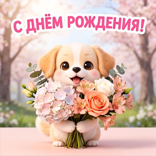 Открытка С днём рождения!