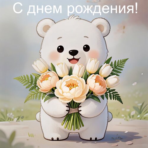 Открытка С днем рождения!