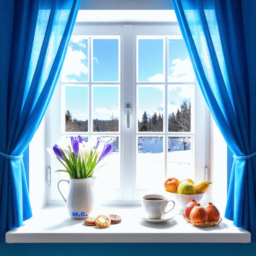 Анимированная открытка Хорошего дня!, (М. С.)