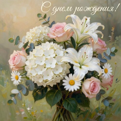 Открытка С днем рождения!