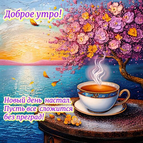 Открытка Доброе утро!