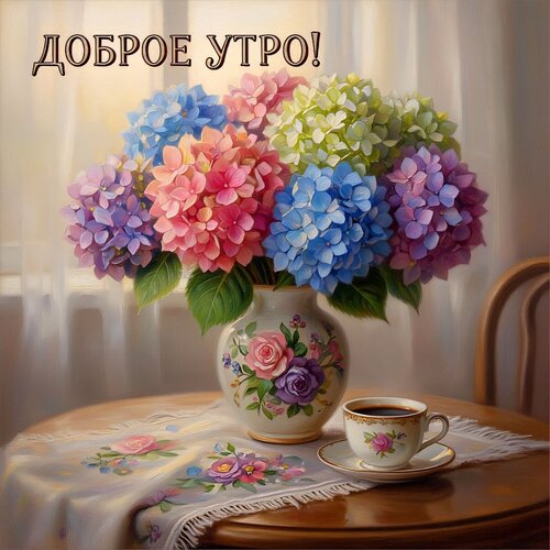 Открытка Доброе утро!