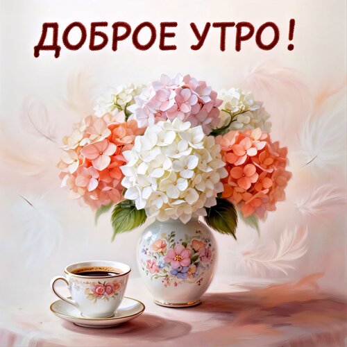 Открытка Доброе утро!