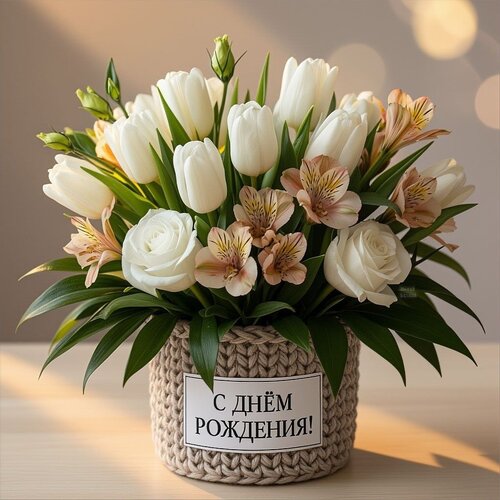 Открытка с днём рождения!