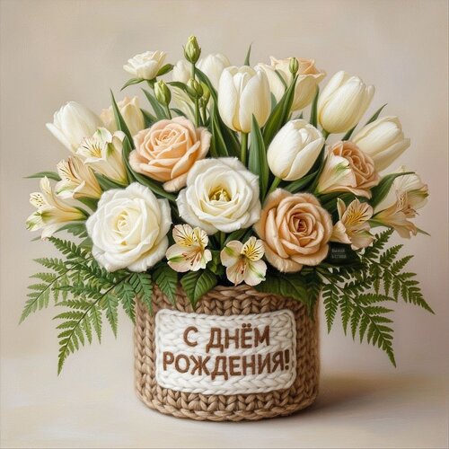 Открытка С днём рождения!