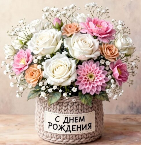 Открытка С днем рождения!