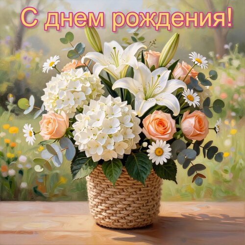 Открытка С днем рождения!