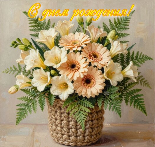 Открытка С днем рождения!