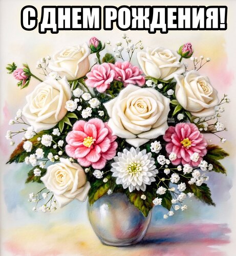 Открытка С днем рождения!