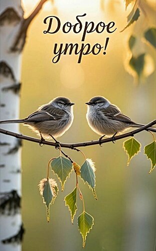 Открытка Доброе утро!