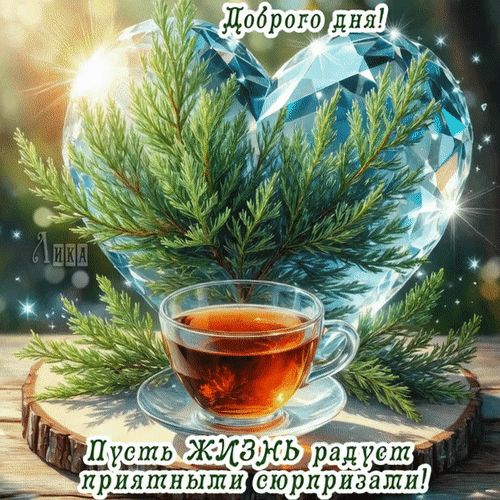 Анимированная открытка Добрый день