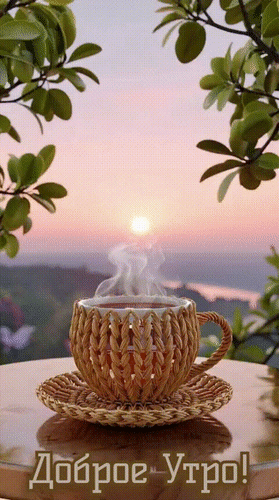 Анимированная открытка Доброе утро!