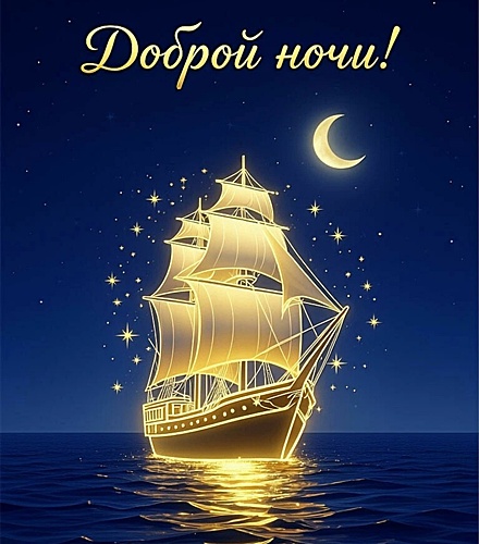 Открытка Доброй ночи!