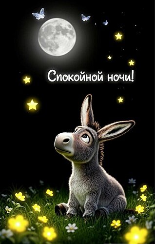 Открытка Доброй ночи!