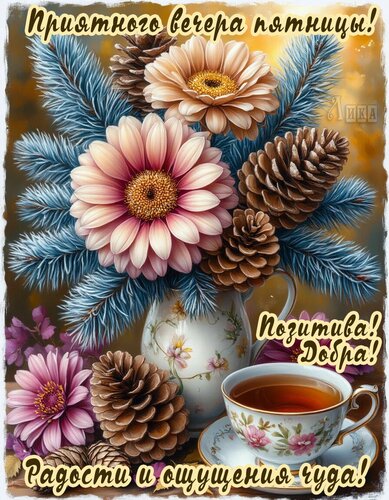 Открытка Добрый вечер!