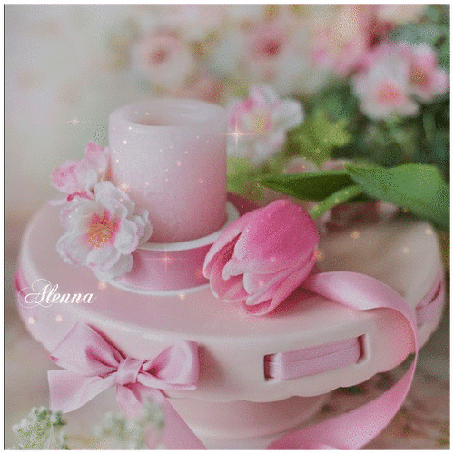 Анимированная открытка Весна