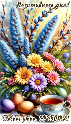 Открытка Суббота