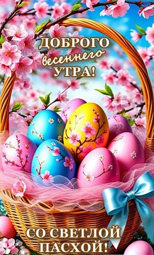 Открытка С ПАСХОЙ!