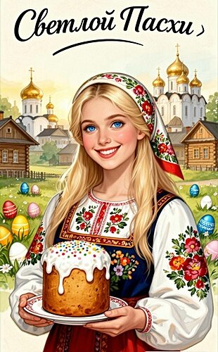 Открытка С ПАСХОЙ!