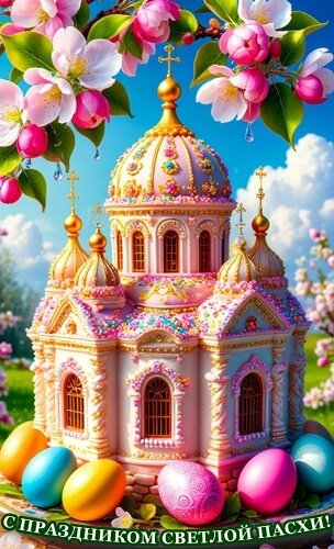 Открытка С ПАСХОЙ!