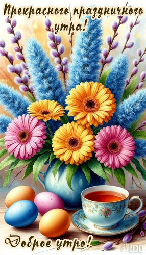 Открытка Пасха