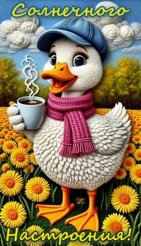 Открытка ДОБРОЕ УТРО!