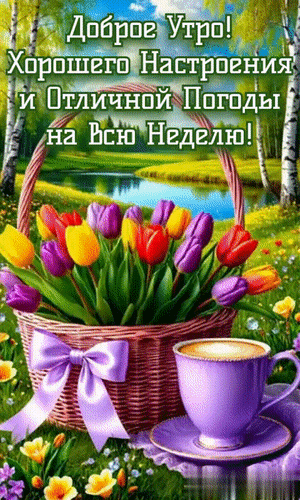 Анимированная открытка УДАЧНОЙ НЕДЕЛИ!