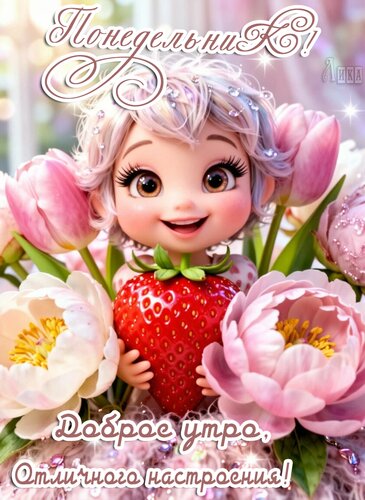 Открытка Понедельник