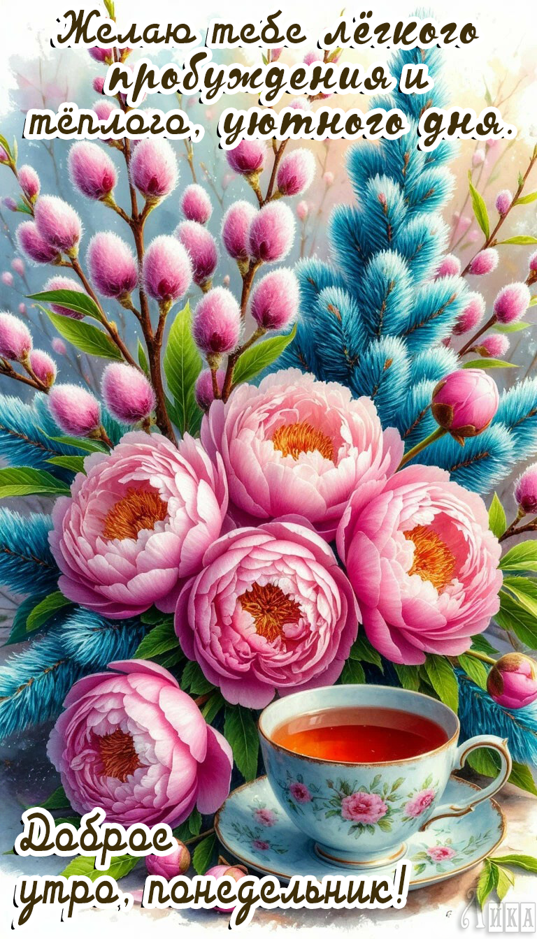 Открытка Понедельник