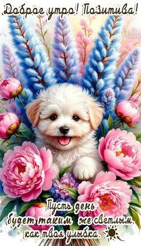Открытка Доброе утро