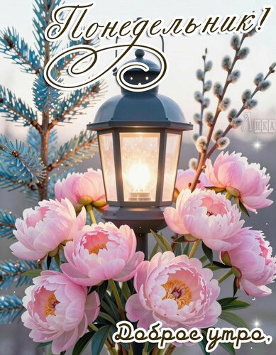 Открытка Понедельник