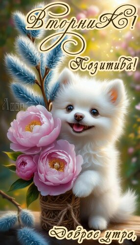 Открытка Вторник