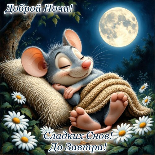 Открытка ДОБРОЙ НОЧИ!