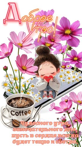 Открытка Доброе утро