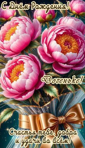 Открытка С Днём Рождения Дочери