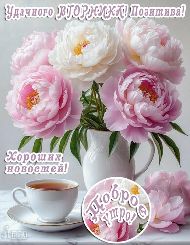 Открытка Вторник