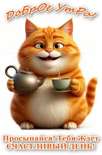 Открытка ДОБРОЕ УТРО!