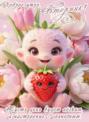 Открытка Вторник