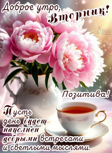 Открытка Вторник