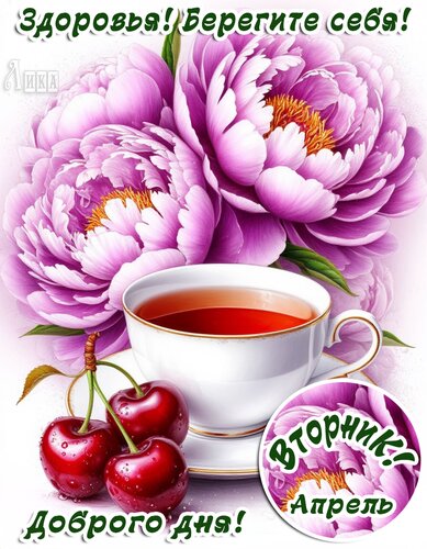 Открытка Вторник