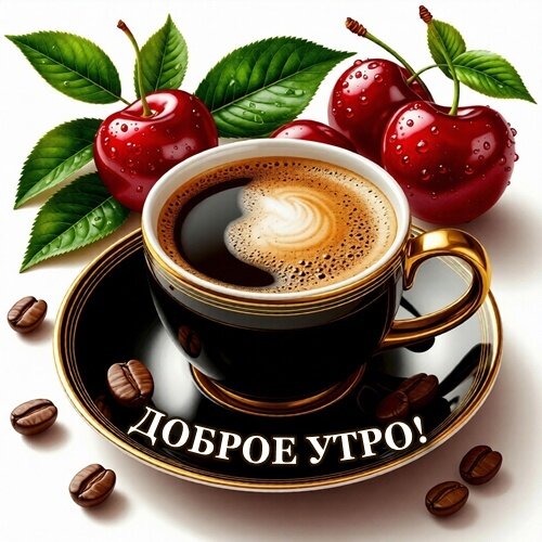 Открытка ДОБРОЕ УТРО!