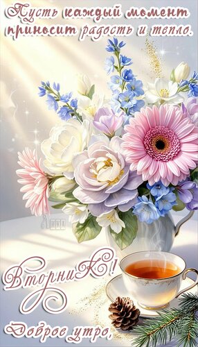Открытка Вторник