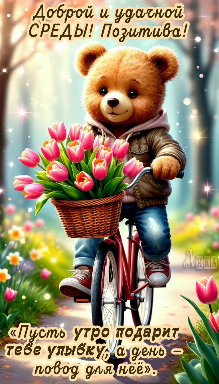 Открытка Среда. День