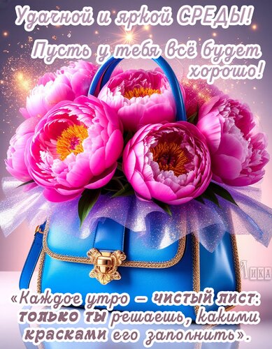 Открытка Среда