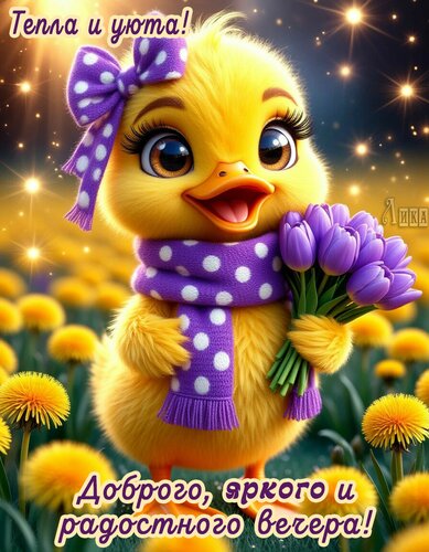 Открытка Добрый вечер!