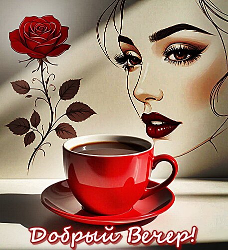 Открытка Добрый вечер!