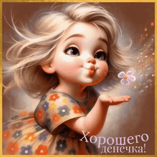 Анимированная открытка Хорошего денёчка!